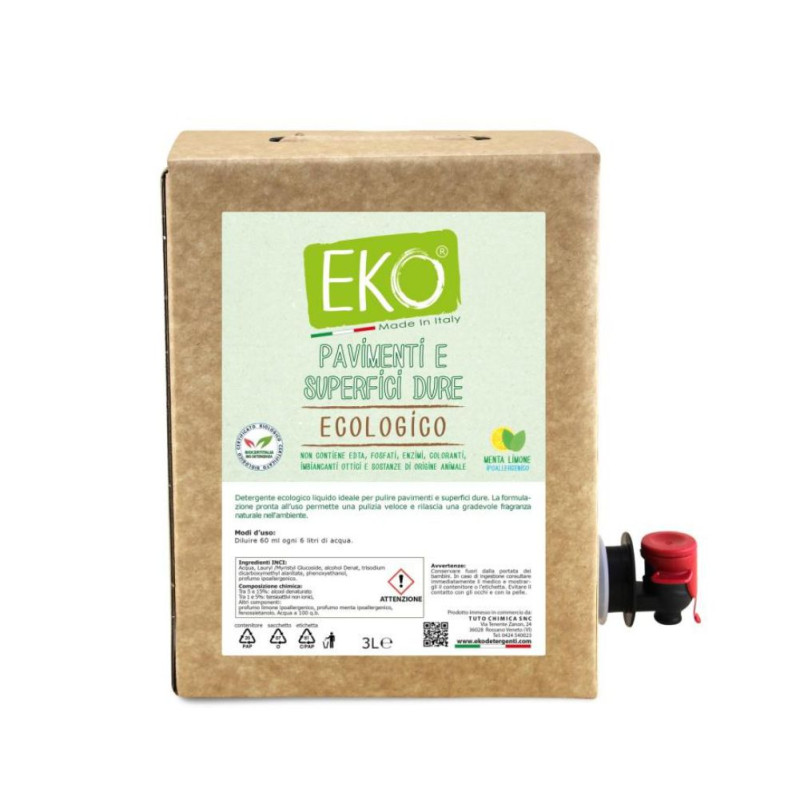 EKO detergent profesional ecologic de paviment si suprafete dure, 3L