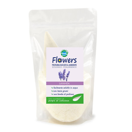 PUDRA PARFUMANTA FLOWERS 200 G CU MIROS DE LAVANDA