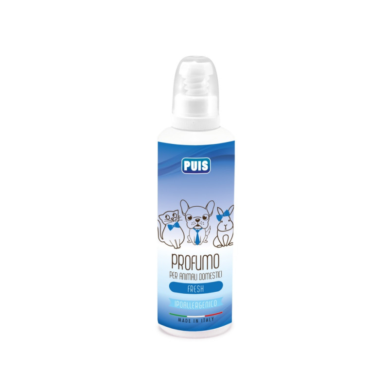 PARFUM PUIS FRESH PENTRU CAINI SI ANIMALE DE COMPANIE, PISICI, IEPURI 120 ML