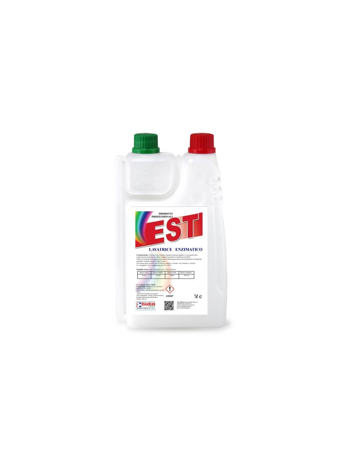 Detergent profesional EST enzimatic pentru rufe 1L