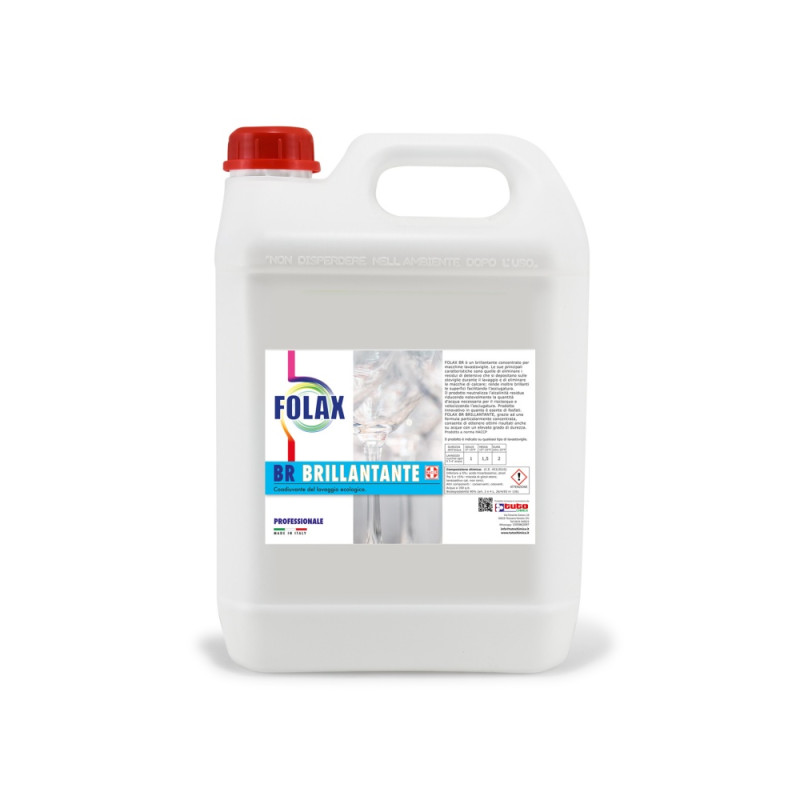 FOLAX BRILLIANTE  agent de clătire profesional pentru masina de spalat vase, 5 L