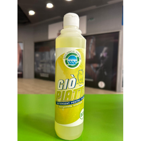 DETERGENT ECOLOGIC PENTRU VASE GIO CU BERGAMOTA ORIENTALA 500 ml