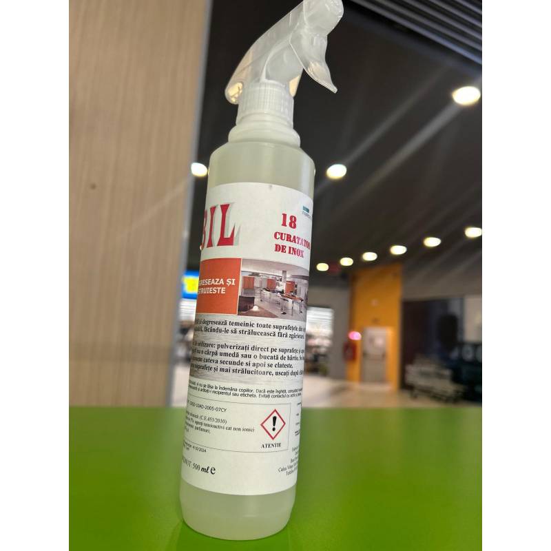 BIL 18 solutie Italia de curatat inox - 500 ml