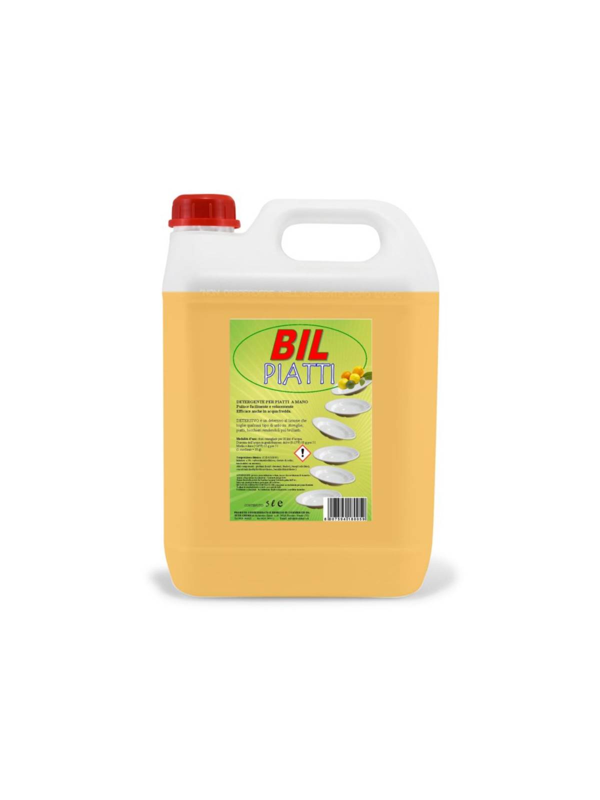 Detergent profesional de vase manual BIL PIATTI 5L