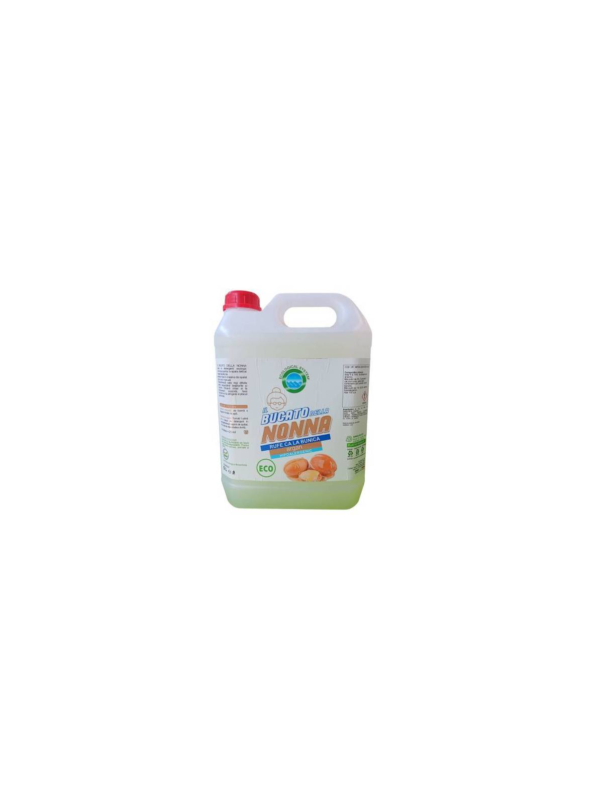 Detergenți de rufe ecologici – Naturali și biodegradabili Il Bucatto de la nonna 5L - argan