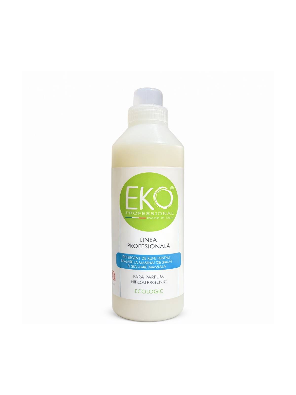 EKO Professional – Detergent de rufe hipoalergenic, fără parfum, ecologic, 1L
