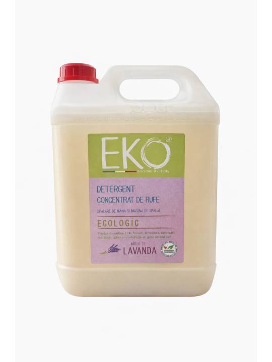 Detergent profesional ecologic Eko rufe automat si manual 5L - 167spalari
