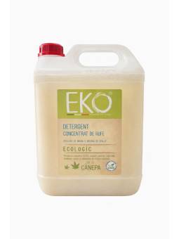 Detergent profesional ecologic Eko rufe automat si manual 5L - 167spalari cu miros de canepa