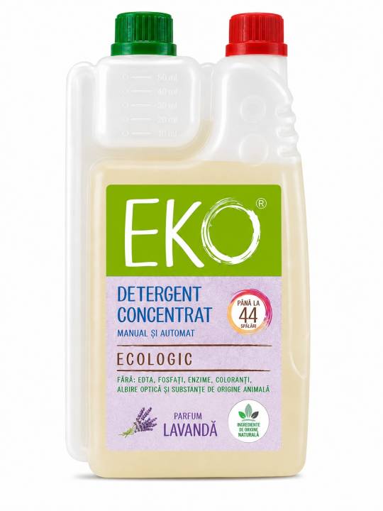 Detergent profesional ecologic rufe automat și manual 1,1L – 44 spălări