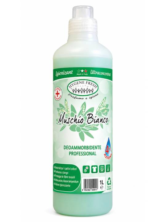 Balsam profesional mușchi alb 1 L, pentru 33 cicluri spălare