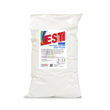 EST OXYPLUS detergent profesional de rufe, pulbere, cu percarbonati, 5Kg