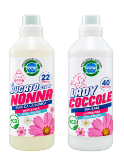 Pachet Detergent + Balsam de Rufe – Miros de Primavara