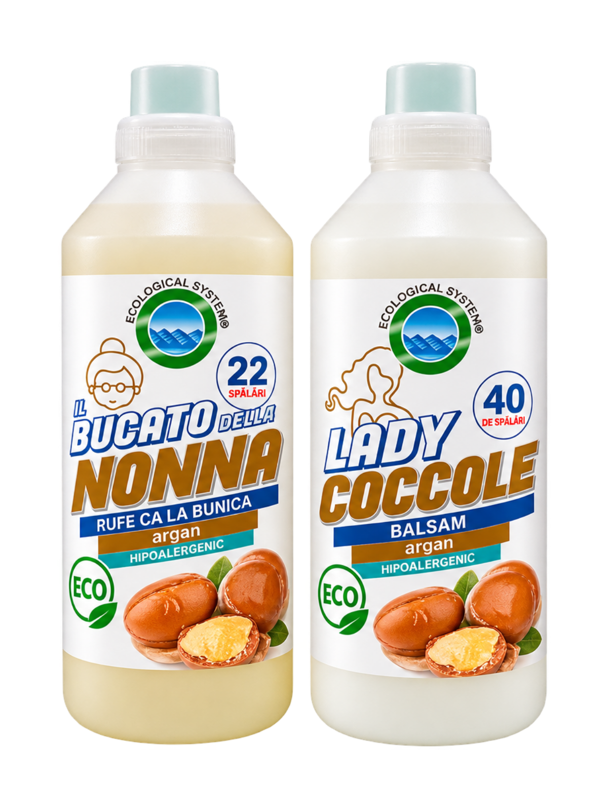 Pachet Detergent + Balsam de Rufe – Miros de Argan