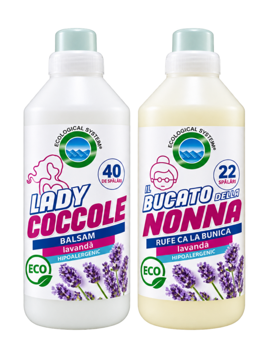Pachet Detergent + Balsam de Rufe – Lavandă