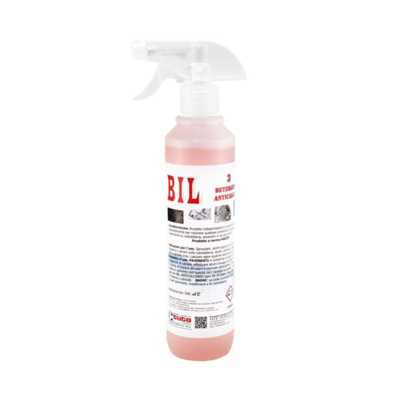 Bil 3 detergent profesional anticalcar, pulverizator, 500ml