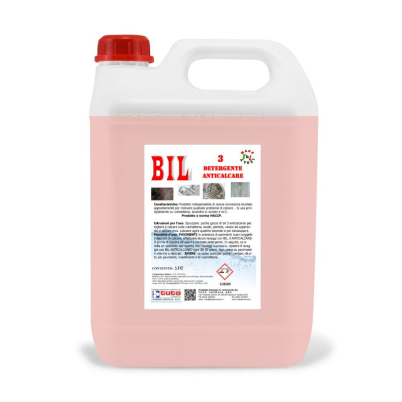 Bil 3 detergent profesional anticalcar 5L