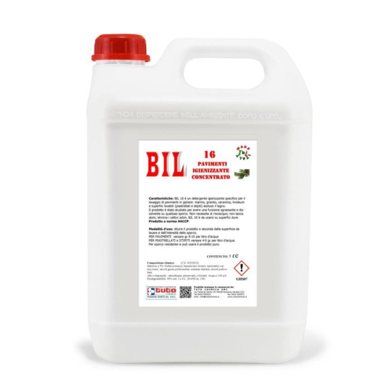 BIL 16 detergent igienizant cu saruri cuaternare