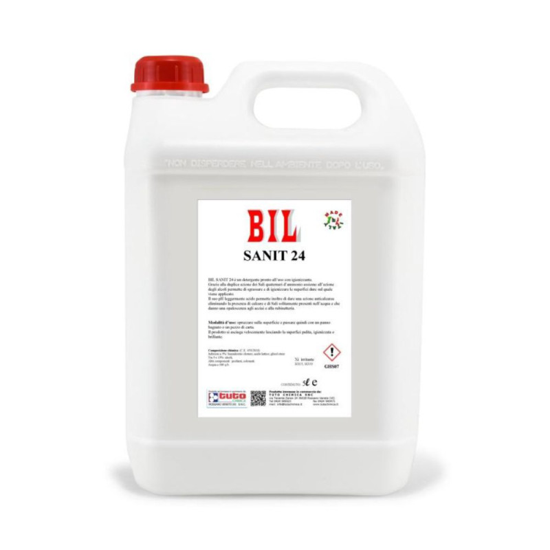 BIL SANIT 24 Detergent degresant igienizant profesional, 5L